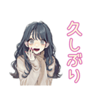 おしゃれJKの冬の毎日（個別スタンプ：21）