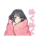 おしゃれJKの冬の毎日（個別スタンプ：34）