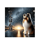 【再販】毎年使えるシェルティ♡年末年始（個別スタンプ：22）