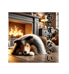 【再販】毎年使えるシェルティ♡年末年始（個別スタンプ：26）