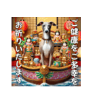 【再販】毎年使えるイタグレ♡年末年始（個別スタンプ：19）