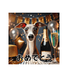 【再販】毎年使えるイタグレ♡年末年始（個別スタンプ：27）