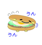 nobobi ハンバーガーに聞け。（個別スタンプ：14）