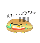 nobobi ハンバーガーに聞け。（個別スタンプ：18）