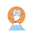 再販 usamusiの比較的ちゃんとした年賀15（個別スタンプ：3）