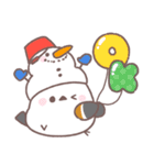 ♥️シマエナガさんの年末年始♥️（個別スタンプ：16）