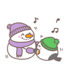 ♥️シマエナガさんの年末年始♥️（個別スタンプ：17）