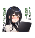 株式投資ガールズ（個別スタンプ：36）