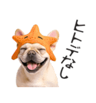 フレンチなブルさん【ダジャレ】（個別スタンプ：26）