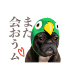 フレンチなブルさん【ダジャレ】（個別スタンプ：32）