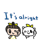 (nenerin日常会話スタンプ523英語気遣い)（個別スタンプ：19）