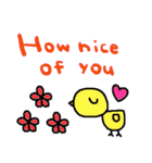 (nenerin日常会話スタンプ523英語気遣い)（個別スタンプ：24）