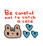 (nenerin日常会話スタンプ523英語気遣い)（個別スタンプ：34）