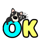 【デカ文字】鼻デカチワワ2（個別スタンプ：7）