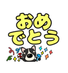 【デカ文字】鼻デカチワワ2（個別スタンプ：40）