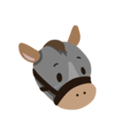 かわいい小馬ちゃん 【文字なし】（個別スタンプ：16）
