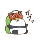 デブぱんだ（おデブな正月2）（個別スタンプ：37）