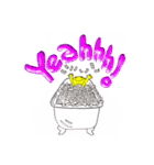 ゆるふわ喜怒哀楽！バーちゃんもおるでよ！（個別スタンプ：1）