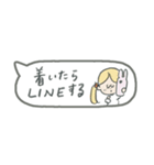 省スペース！マリーちゃんと待ち合わせ♪（個別スタンプ：12）