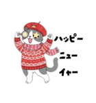 はちわれちゃんの1年間（個別スタンプ：38）