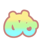 マシュマログラデーション♡ひらがな①（個別スタンプ：23）