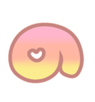 マシュマログラデーション♡ひらがな①（個別スタンプ：25）