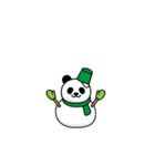 動く！マジパンダ＠お正月/年末年始（個別スタンプ：7）