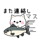 気づかいのできるネコ♪毎日ダジャレ★（個別スタンプ：34）