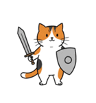 シュールでかわいい三毛猫のスタンプ（個別スタンプ：13）