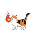 シュールでかわいい三毛猫のスタンプ（個別スタンプ：30）