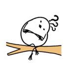 自由気ままなシマエナガ（個別スタンプ：7）