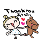 (nenerin日常会話スタンプ017英語気遣い)（個別スタンプ：1）