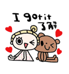 (nenerin日常会話スタンプ017英語気遣い)（個別スタンプ：6）