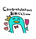 (nenerin日常会話スタンプ017英語気遣い)（個別スタンプ：17）