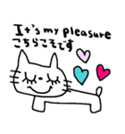 (nenerin日常会話スタンプ017英語気遣い)（個別スタンプ：32）