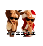 踊る！横揺れベイビーのクリスマス（個別スタンプ：2）