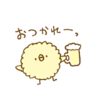 もこもこヒヨコ。（個別スタンプ：37）
