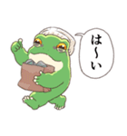 冬がわりとしんどいカエル（個別スタンプ：11）