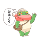 冬がわりとしんどいカエル（個別スタンプ：17）
