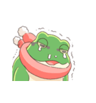 冬がわりとしんどいカエル（個別スタンプ：26）