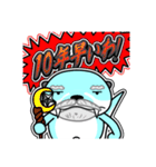 リバー君とルビーちゃん13 日常グラデ文字4（個別スタンプ：39）