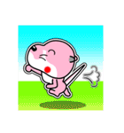 リバー君とルビーちゃん13  [文字無し]（個別スタンプ：11）