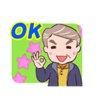 ⭐ダンディー・シニア❤️冬（個別スタンプ：10）