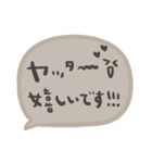 nenerinシンプル日常会話スタンプ7気遣い（個別スタンプ：11）