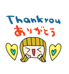 (nenerin日常会話スタンプ018英語気遣い)（個別スタンプ：16）