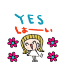 (nenerin日常会話スタンプ018英語気遣い)（個別スタンプ：19）