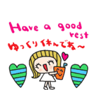 (nenerin日常会話スタンプ018英語気遣い)（個別スタンプ：31）