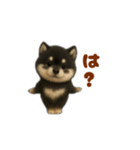 動く！踊る豆黒柴（個別スタンプ：21）