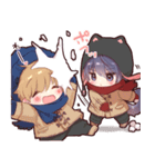【再販】ツンデレ猫耳少年あけおめスタンプ（個別スタンプ：28）