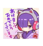 【再販】ゲーマーたちのあけおめスタンプ（個別スタンプ：11）